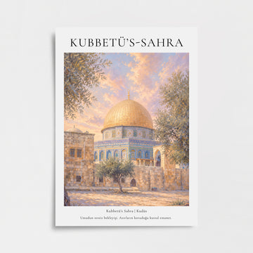 Kubbetü’s-Sahra Kudüs Manevi Mimari Poster