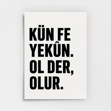 Kün Fe Yekûn Poster