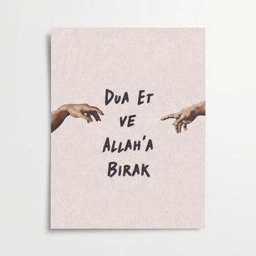 Ayetel Kürsi Poster - Modern Tipografik İslami Duvar Posteri