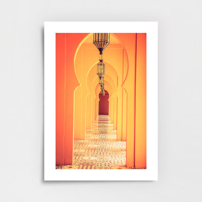 Marakeş Kemerleri – Fas Poster Baskı