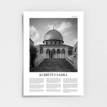 Kubbetü’s-Sahra Kudüs Poster Baskı