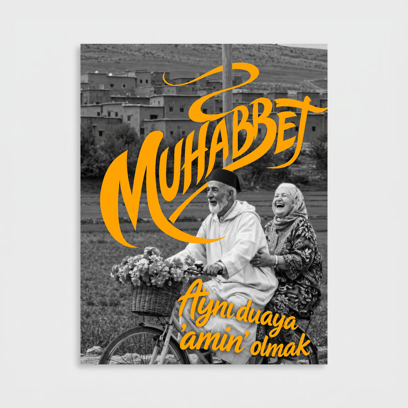 "Muhabbet" Poster