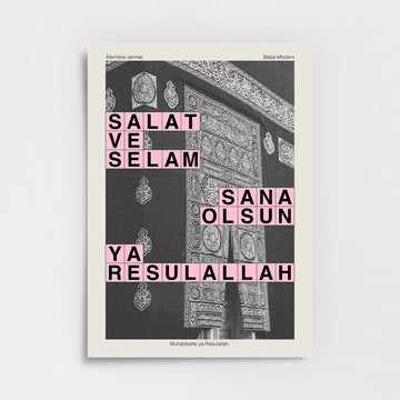 Salat ve Selam Sana Olsun Ya Resulallah Poster Baskı