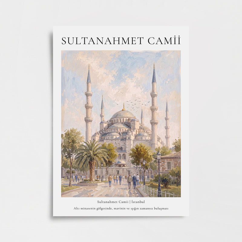Sultanahmet Camii İstanbul Poster