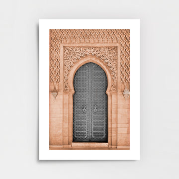 Rabat Geleneksel Kapısı Poster Baskı