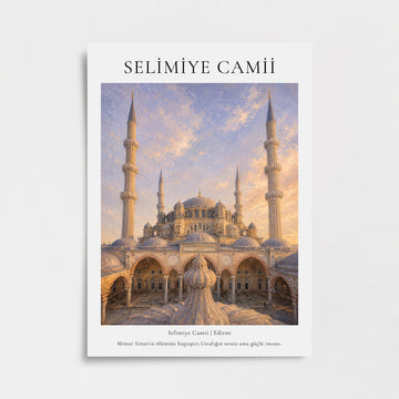 Selimiye Camii Edirne Poster