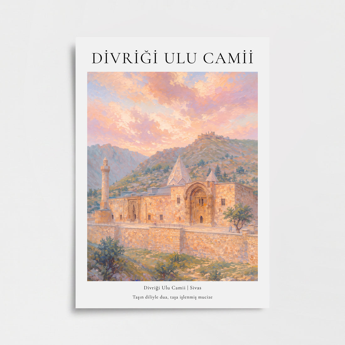 Divriği Ulu Camii Mimari Poster