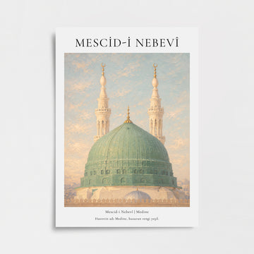 Mescid-i Nebevî Medine Poster