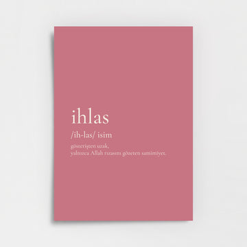 İhlas Poster Baskı