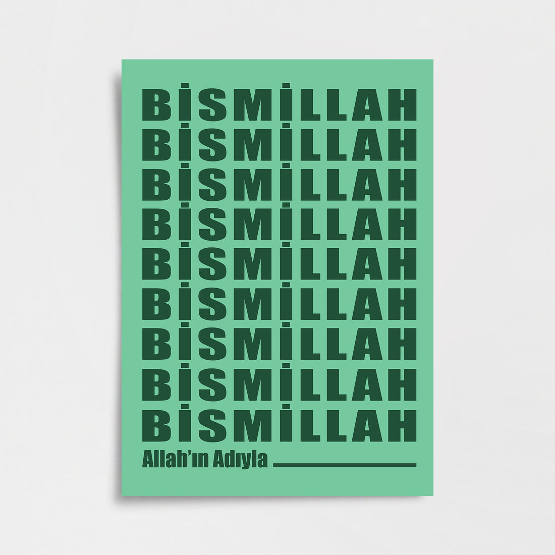 "Bismillah" Poster