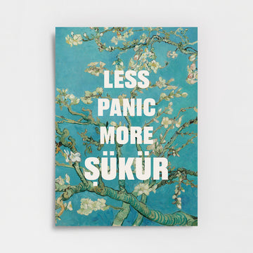 Less Panic More Şükür Poster Baskı