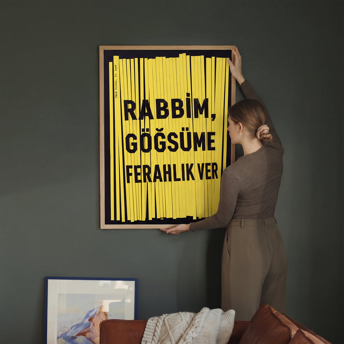 Tâhâ Suresi 25.Ayet Posteri