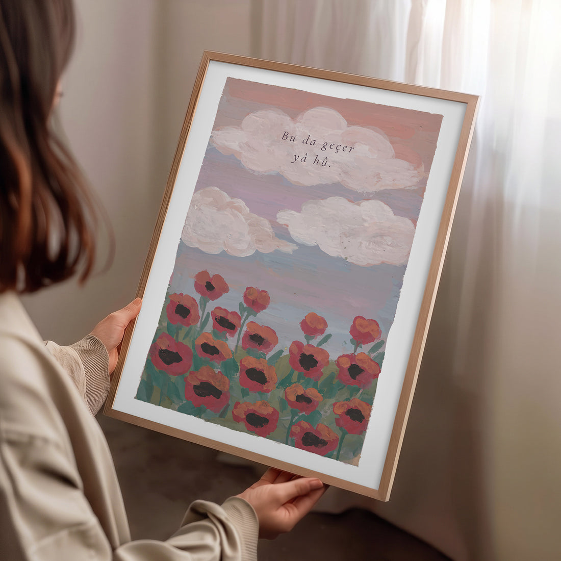 "Bu da Geçer Yâ Hû" Poster Baskı