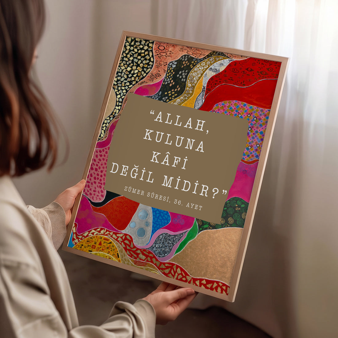 Zümer Suresi 36. Ayet Poster Baskı