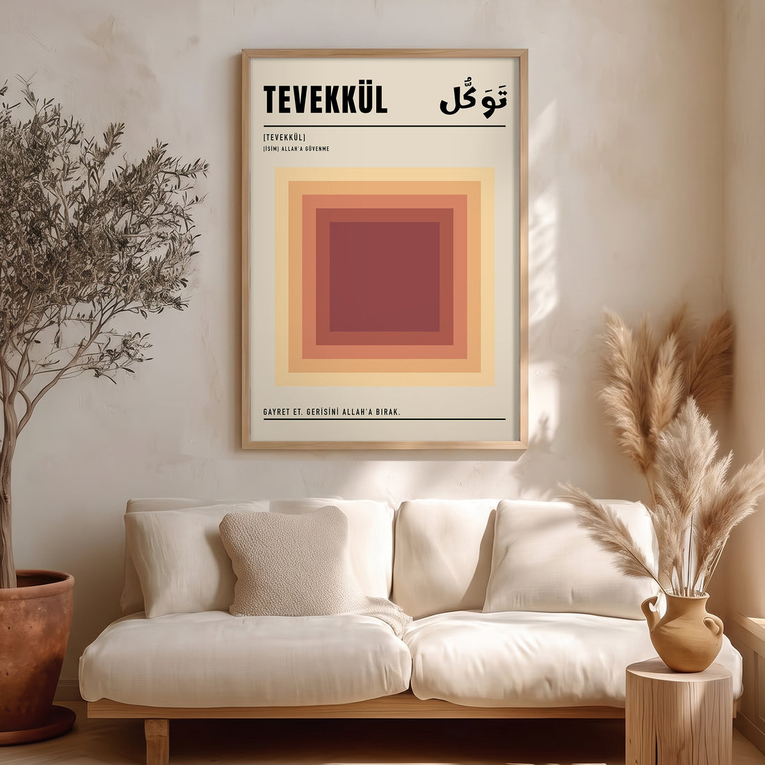 Tevekkül – Gayret Et, Gerisini Allah’a Bırak Poster Baskı