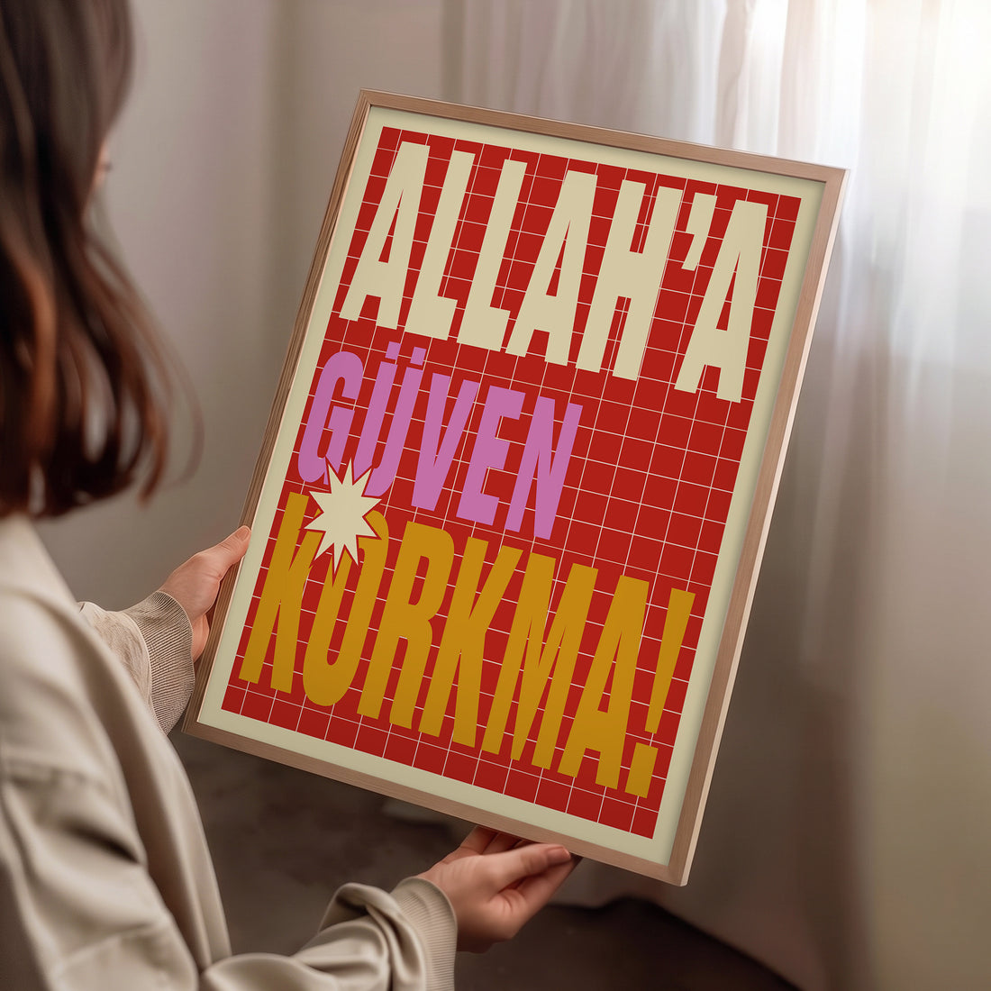 Allah’a Güven, Korkma! Poster Baskı