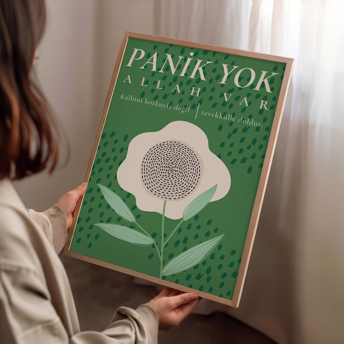 "Panik Yok Allah Var" Poster Baskı
