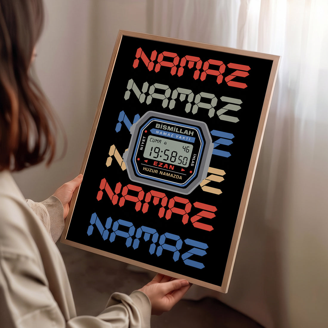 Namaz Vakti Poster Baskı