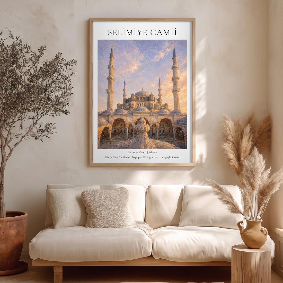 Selimiye Camii Edirne Poster
