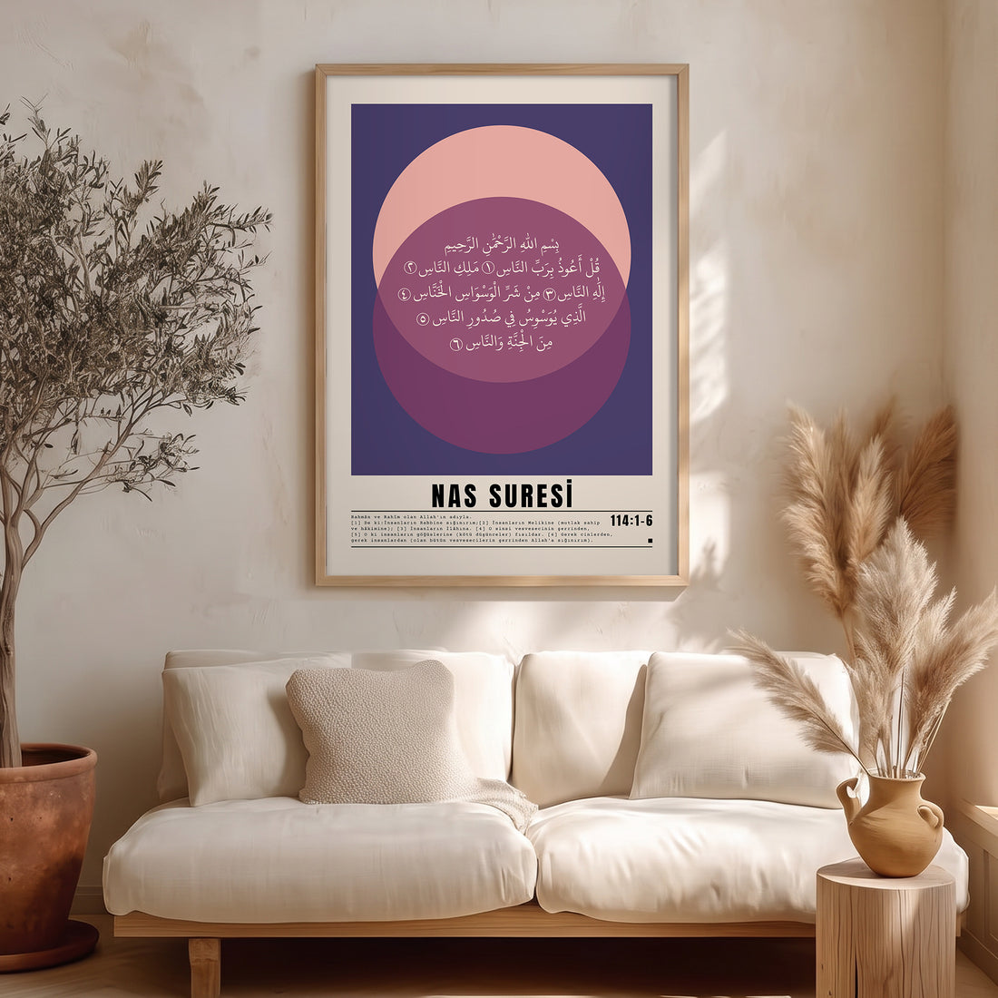 Nas Suresi 114:1-6 Poster Baskı