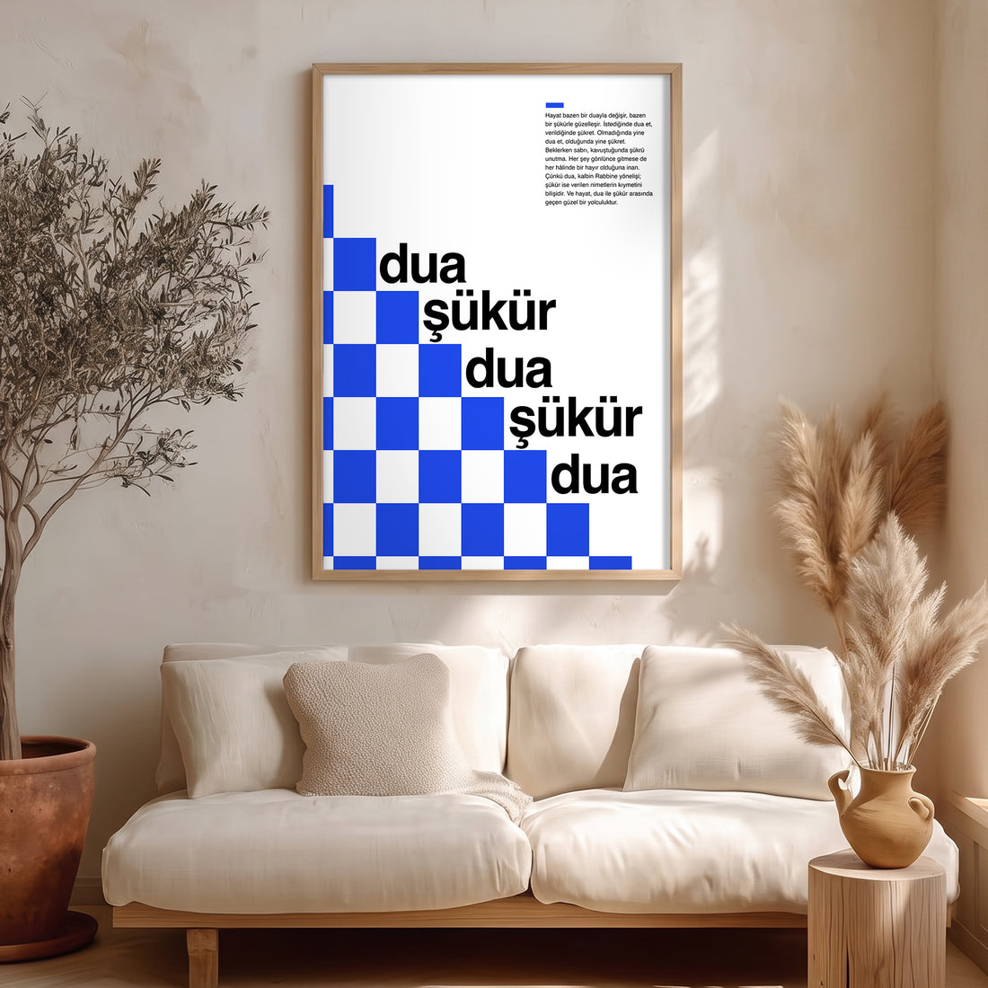 Dua ve Şükür – Hayatın Güzel Yolculuğu Poster Baskı