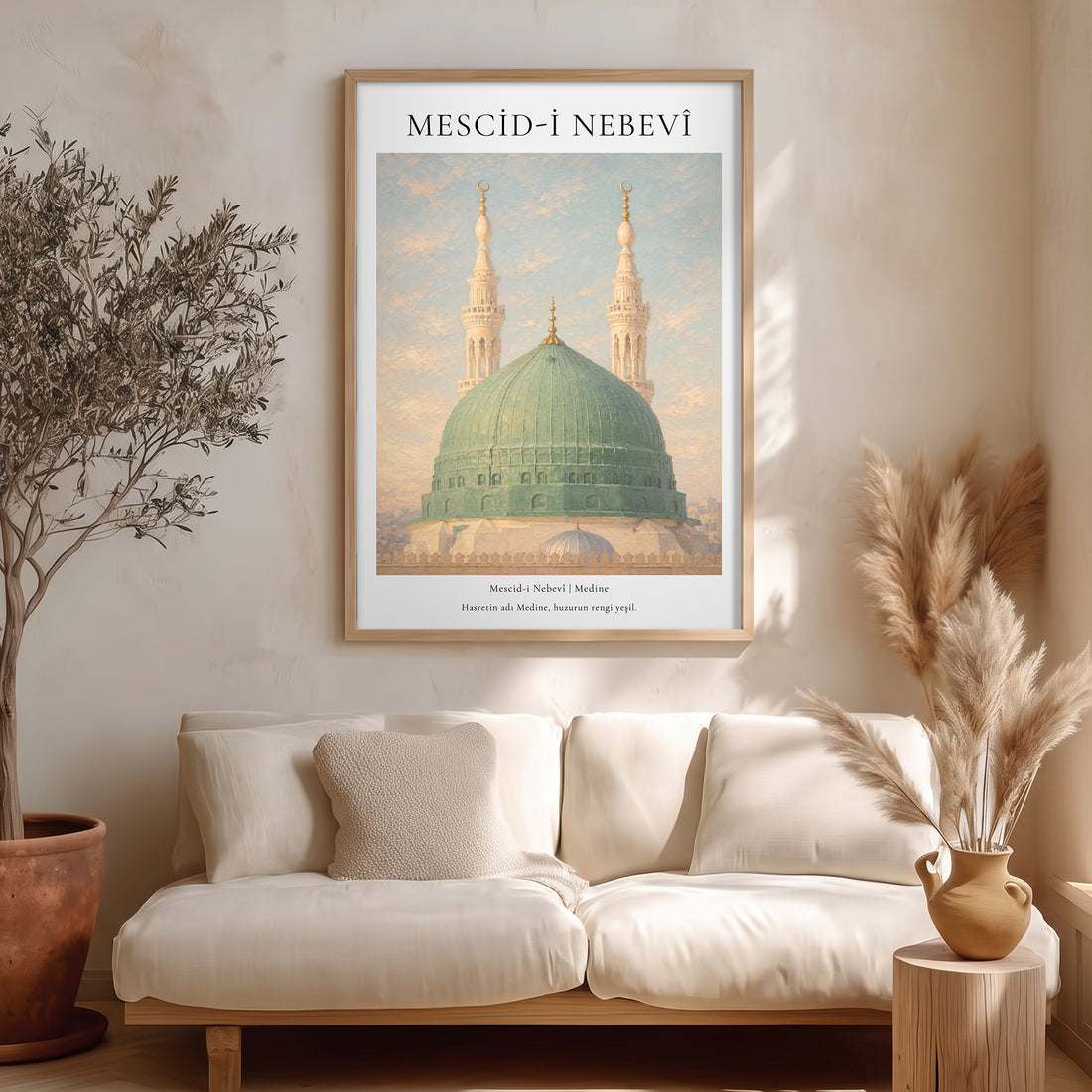 Mescid-i Nebevî Medine Poster