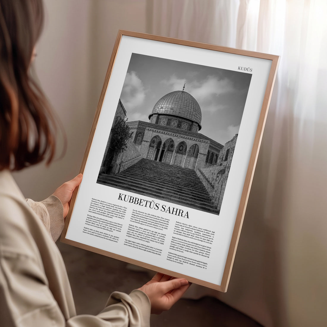 Kubbetü’s-Sahra Kudüs Poster Baskı