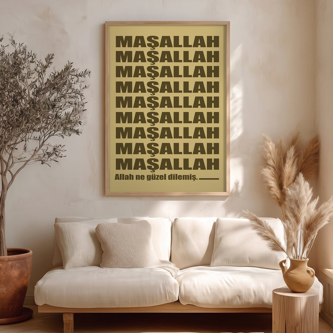 "Maşallah" Tipografik Poster