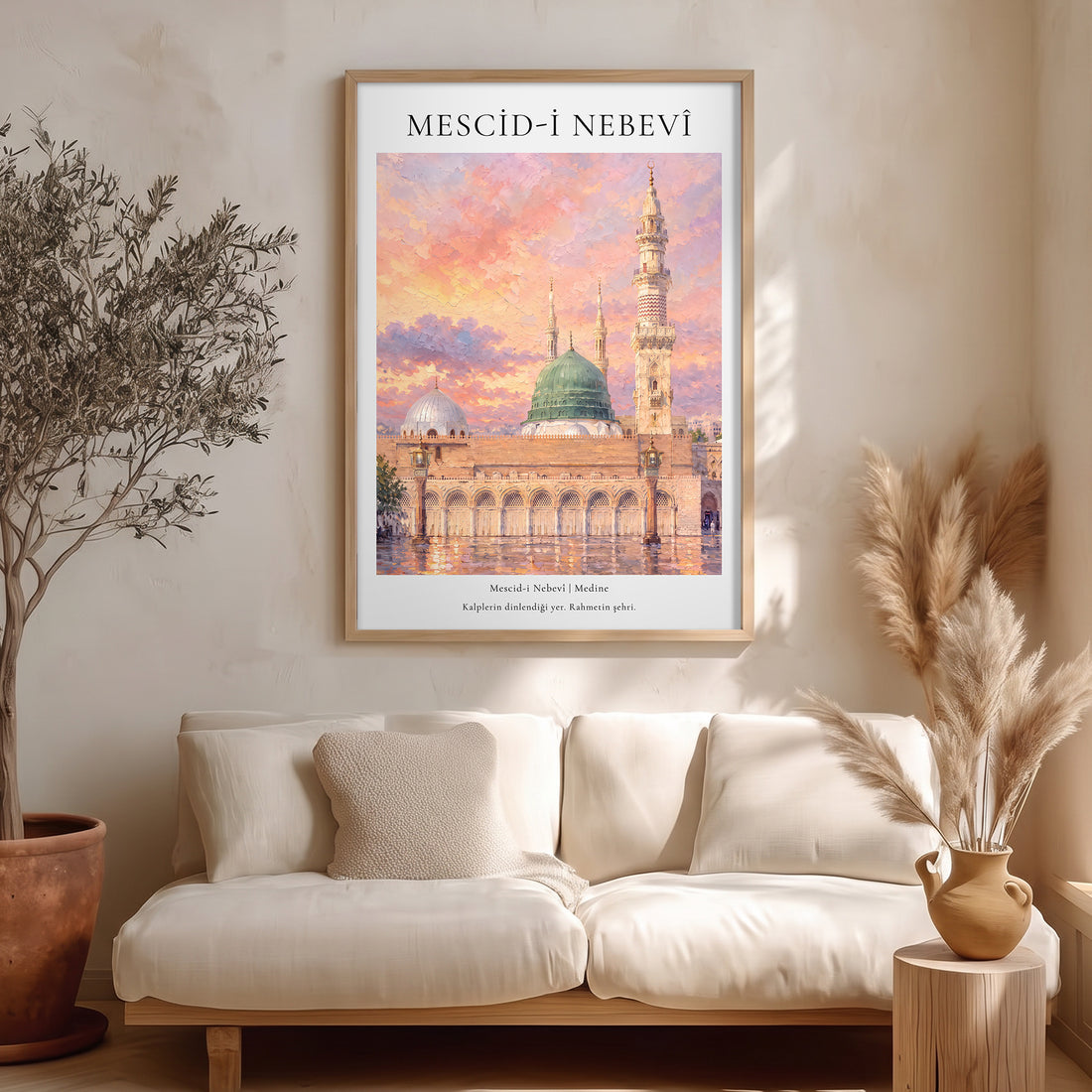 Mescid-i Nebevî Medine Manevi Poster