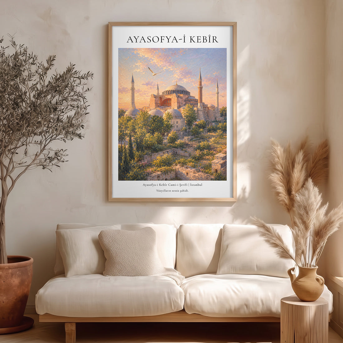 Ayasofya-i Kebîr Cami-i Şerifi2 - İstanbul Poster