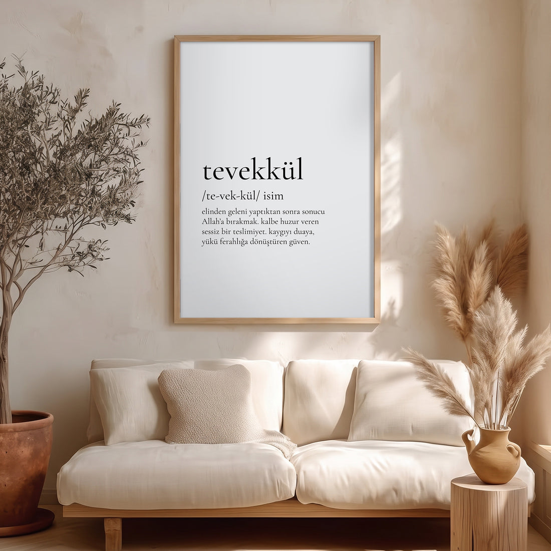 Tevekkül Poster Baskı