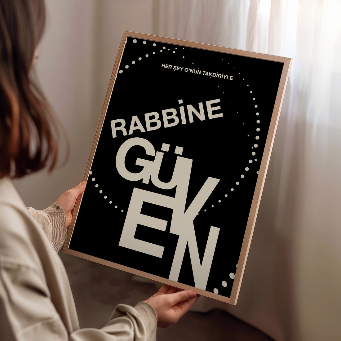 Rabbine Güven Poster Baskı