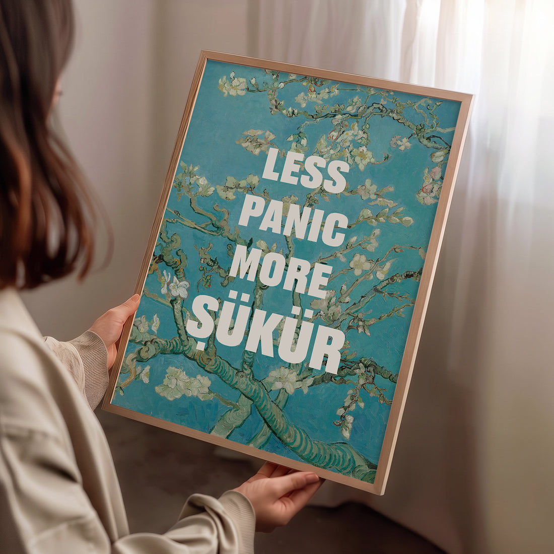 Less Panic More Şükür Poster Baskı