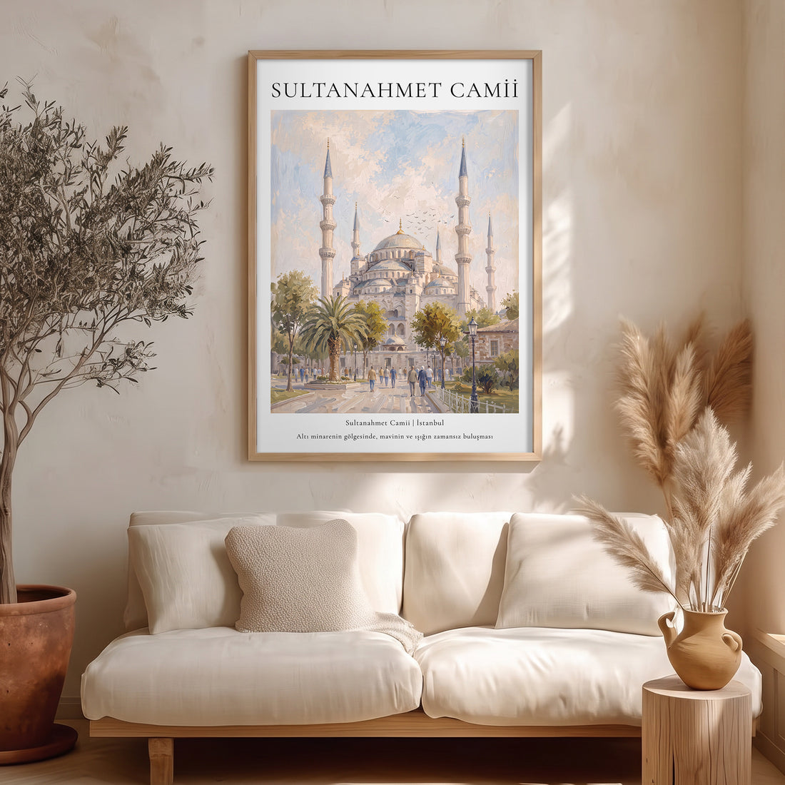 Sultanahmet Camii İstanbul Poster