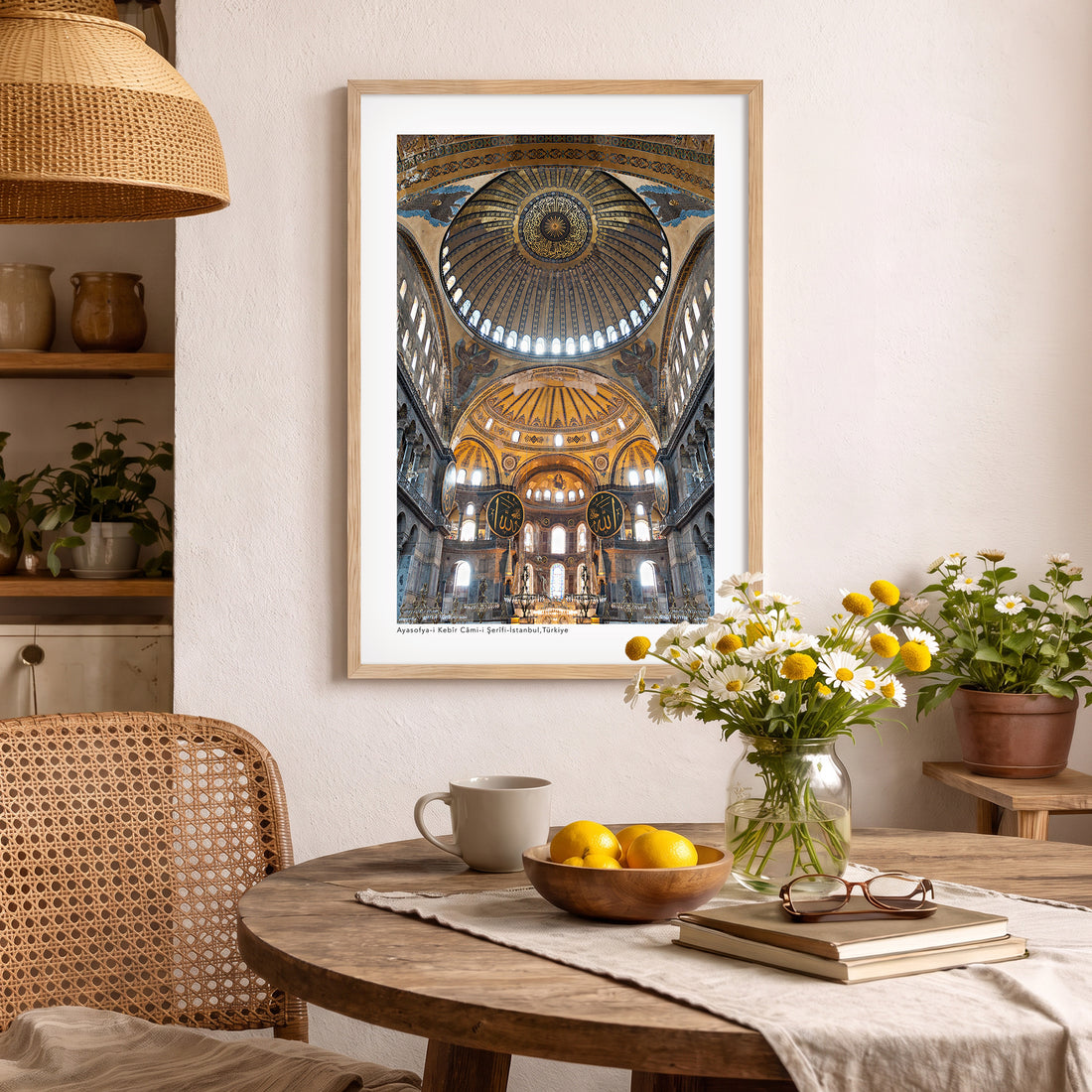 Ayasofya-i Kebîr Câmi-i Şerîfi3 – İstanbul Poster Baskı