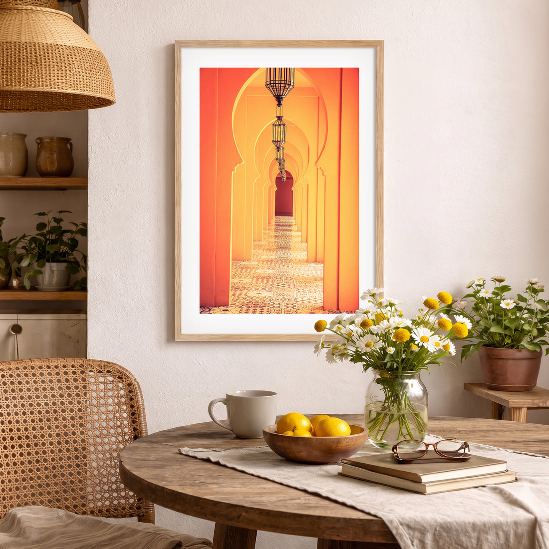 Marakeş Kemerleri – Fas Poster Baskı