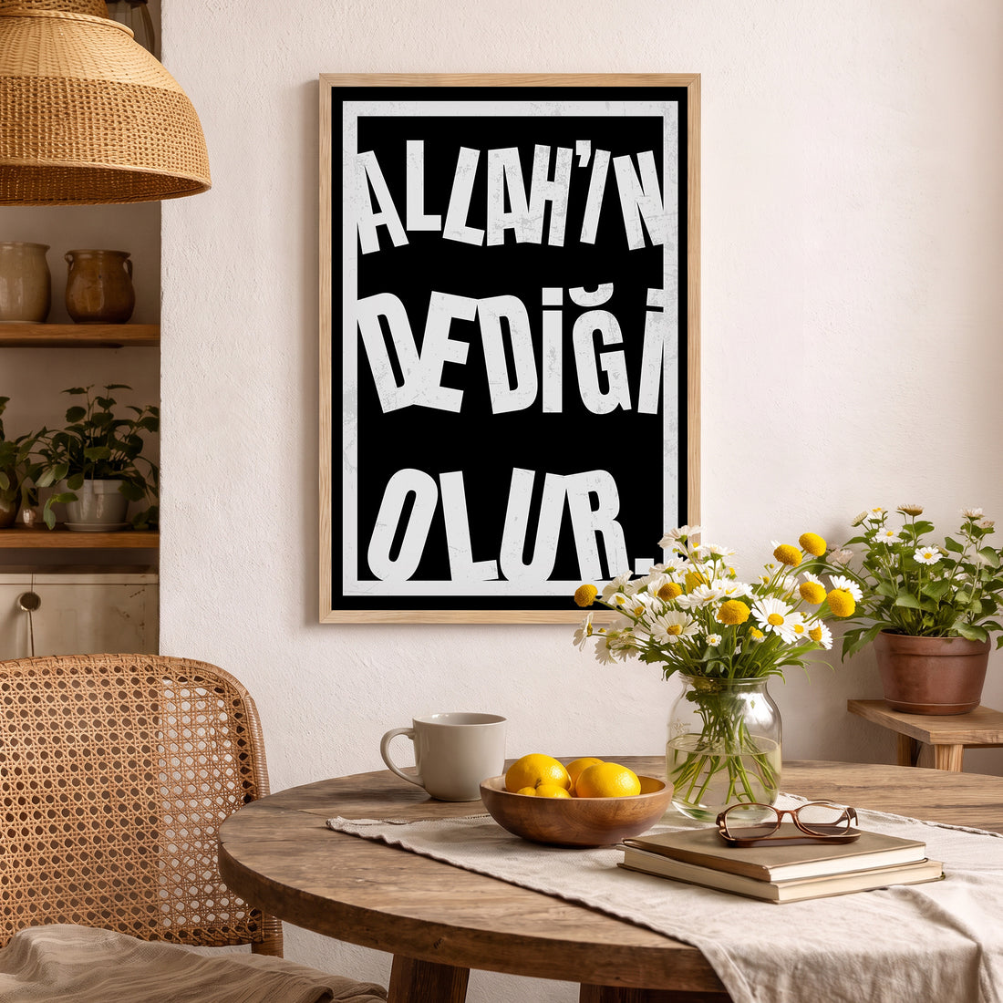 Allah’ın Dediği Olur Poster Baskı