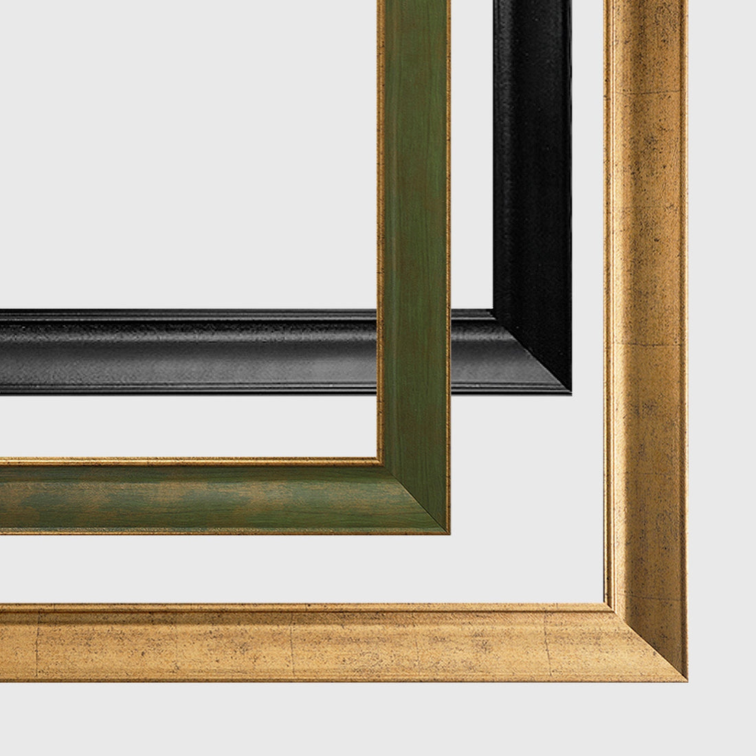 "Deep Green" Floral Tablo